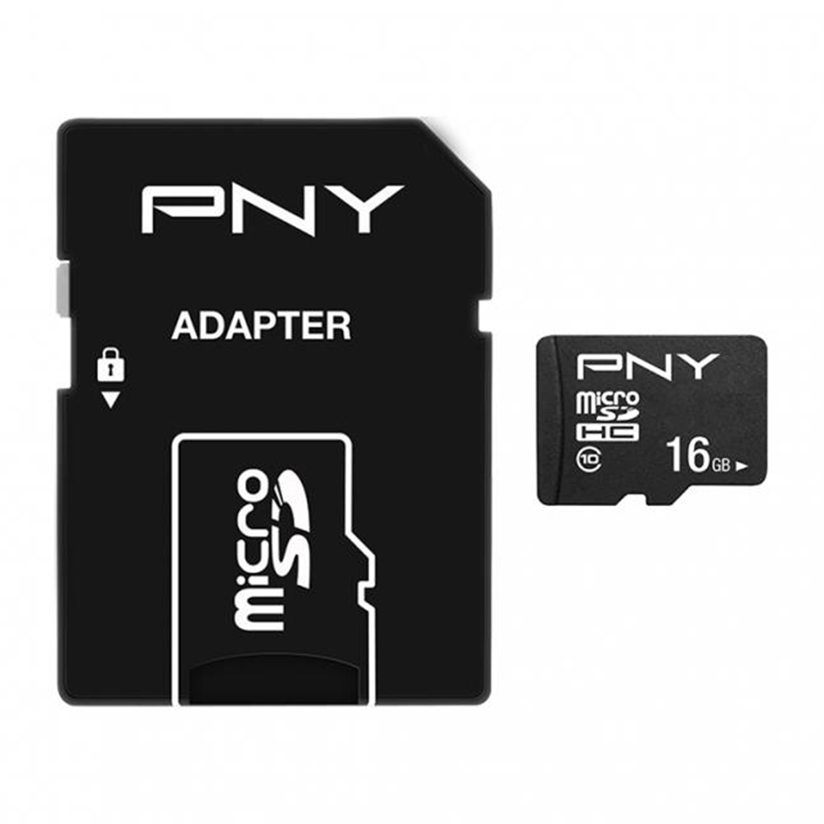 کارت حافظه MicroSDHC پی ان وای مدل Performance Plus کلاس 10 ظرفیت 16 گیگابایت به همراه آداپتور SD-small-image