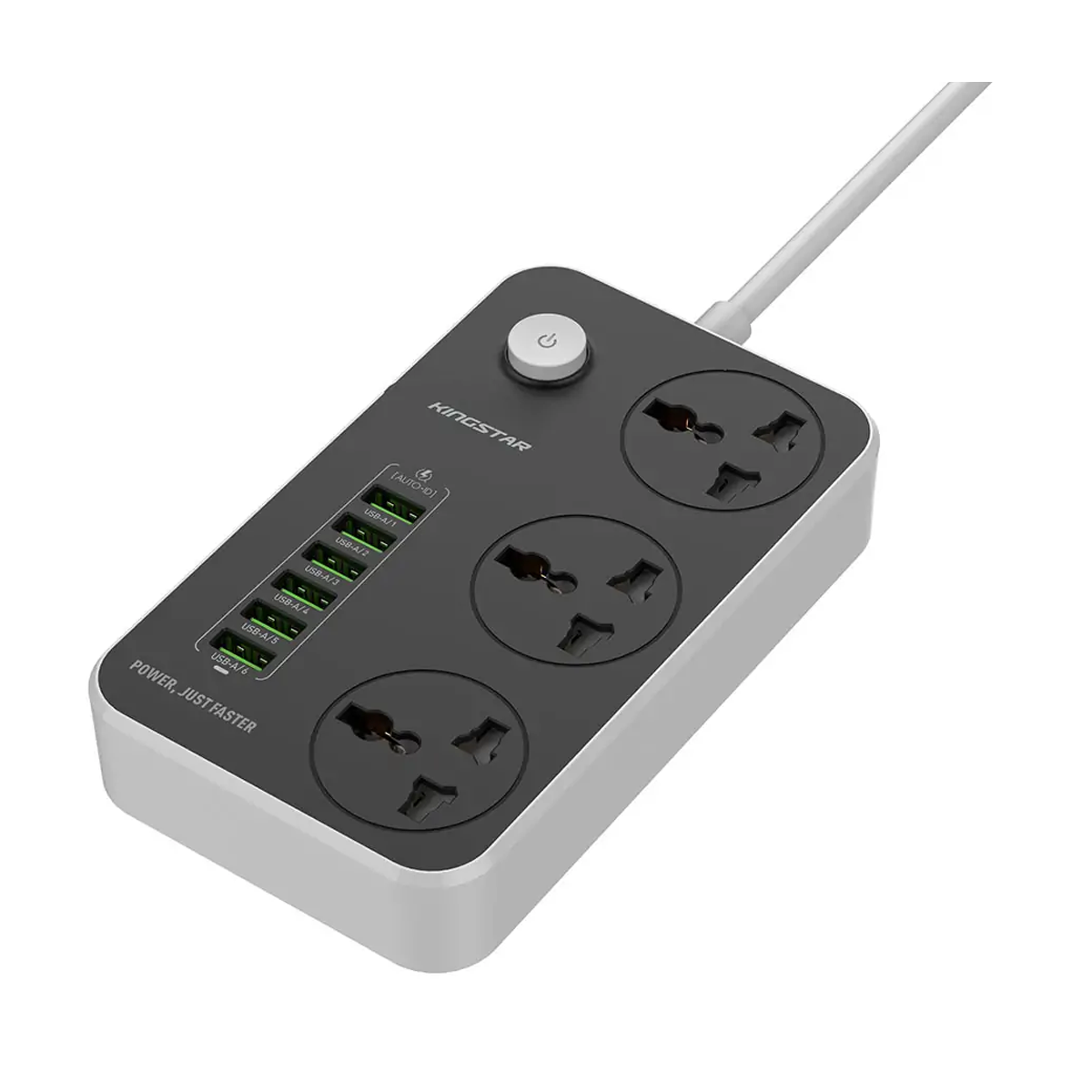 چند راهی برق کینگ استار مدل KPS5109-small-image