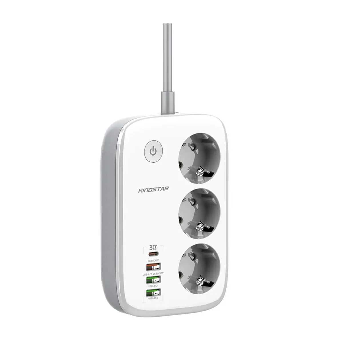 چند راهی برق کینگ استار مدل KPS5170PD-small-image