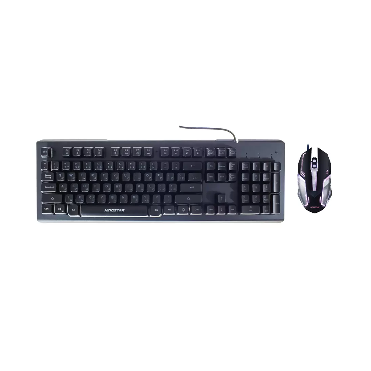 موس و کیبورد کینگ استار مخصوص بازی مدل KBM285G-small-image