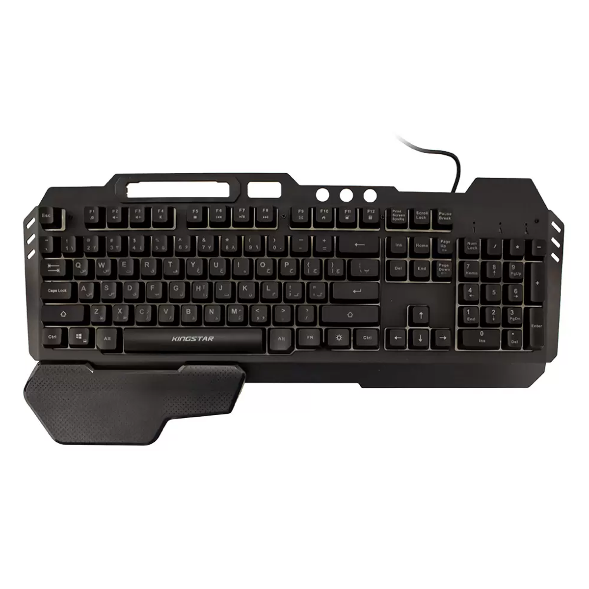 کیبورد کینگ استار مدل KB155G مخصوص بازی-small-image