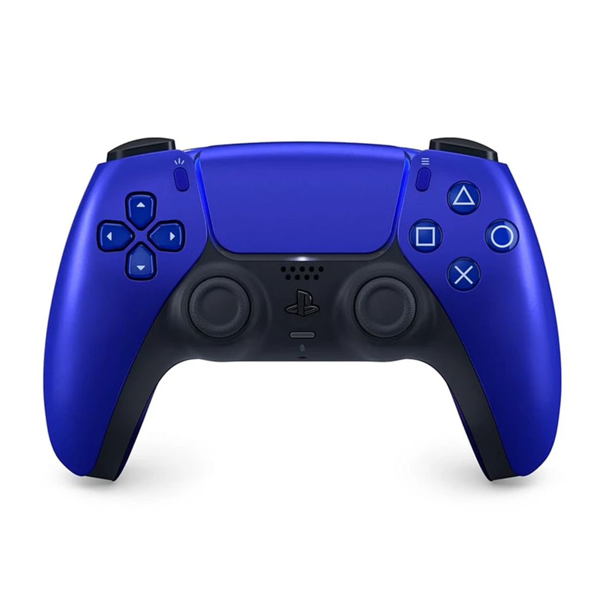 دسته PS5 آبی کربنی مدل DualSense Cobalt Blue-small-image