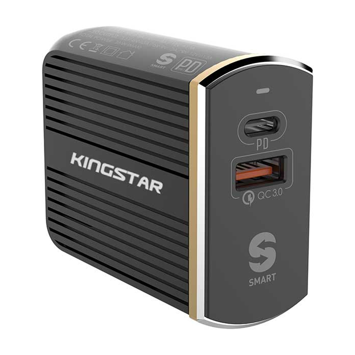 شارژر دیواری کینگ استار مدل KW194 PQ توان 36 وات -small-image