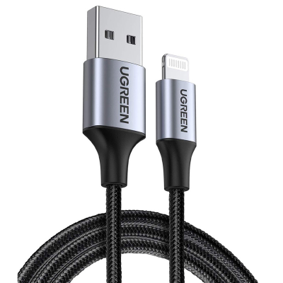 کابل تبدیل USB به لایتنینگ یوگرین مدل 60158 طول 2 متر