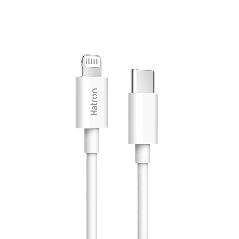 کابل تبدیل تایپ سی به لایتنینگ هترون مدل MFI HC365i طول 1 متر-small-image