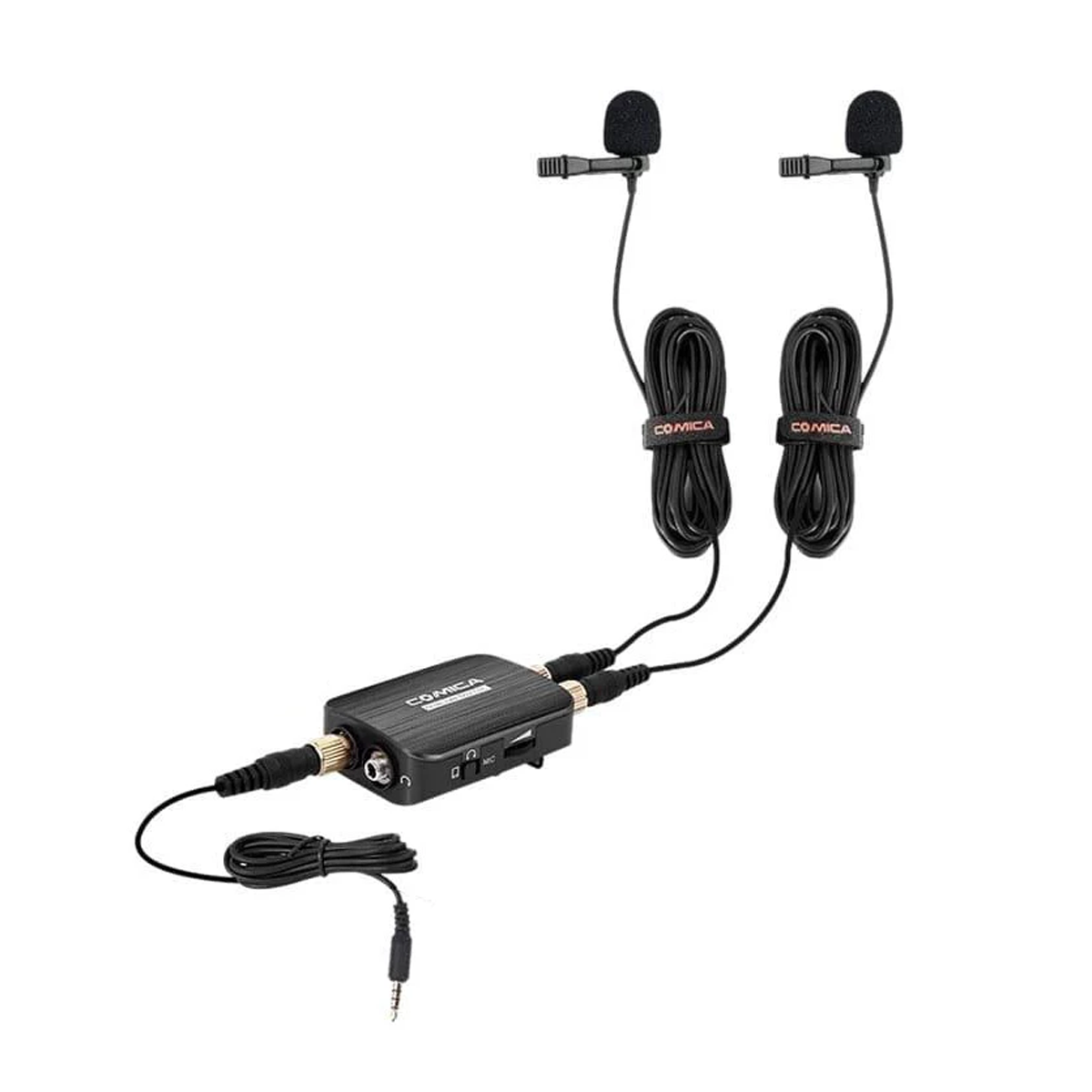 میکروفون یقه ای کامیکا مدل DUAL.LAV-D03-small-image