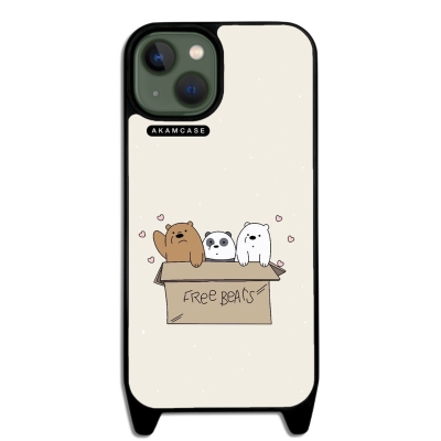 کاور آکام مدل AMCWLA13-BARE BEAR8 مناسب برای گوشی موبایل اپل iPhone 13