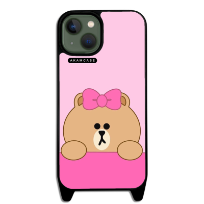 کاور آکام مدل AMCWLA13-BROWN10 مناسب برای گوشی موبایل اپل iPhone 13