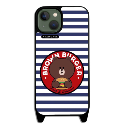کاور آکام مدل AMCWLA13-BROWN13 مناسب برای گوشی موبایل اپل iPhone 13
