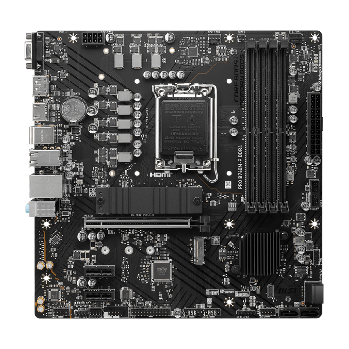 مادربرد ام اس آی مدل PRO B760M-P DDR4-small-image