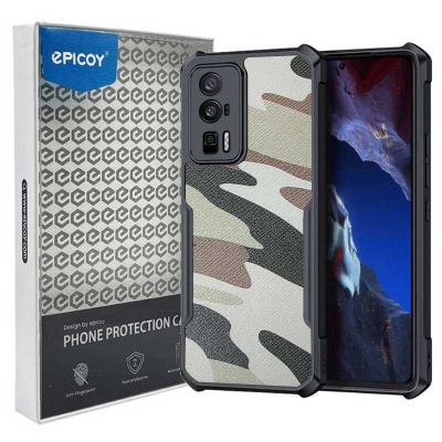 کاور اپیکوی مدل Xundd Camouflage مناسب برای گوشی موبایل شیائومی Poco F5 Pro /Redmi K60/ K60 Pro