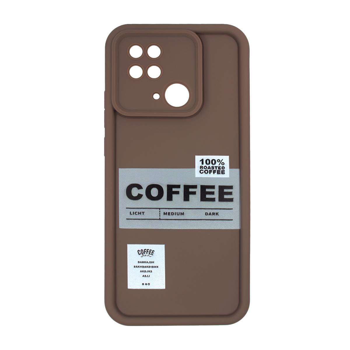 قاب گوشی شیائومی Redmi 10C مدل Solid Coffee-small-image