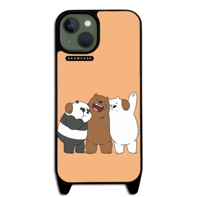 کاور آکام مدل AMCWLA13-BARE BEAR10 مناسب برای گوشی موبایل اپل iPhone 13