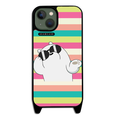 کاور آکام مدل AMCWLA13-BARE BEAR11 مناسب برای گوشی موبایل اپل iPhone 13
