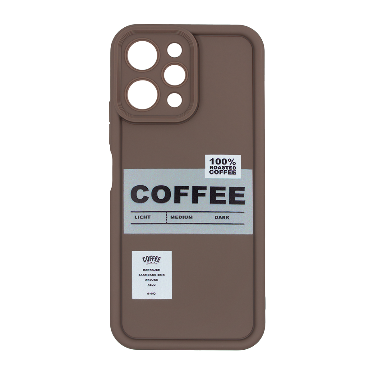 قاب گوشی شیائومی Redmi 12 مدل Solid Coffee-small-image