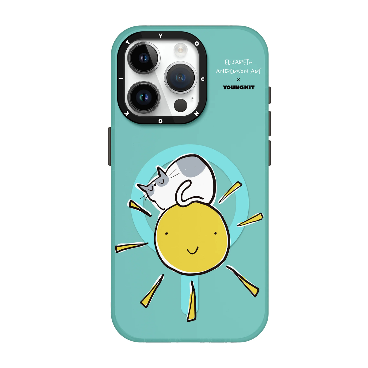 قاب گوشی اپل مدل iPhone 14 Pro Max مدل یانگ کیت Art Magsafe-small-image