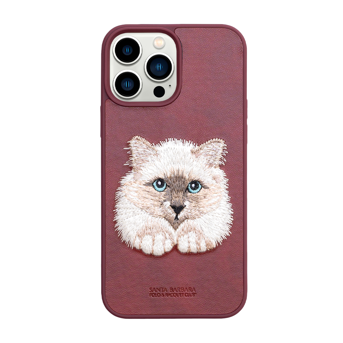 کاور گوشی اپل iPhone 14 Pro Max مدل Santa Barbara Savanna طرح گربه-small-image