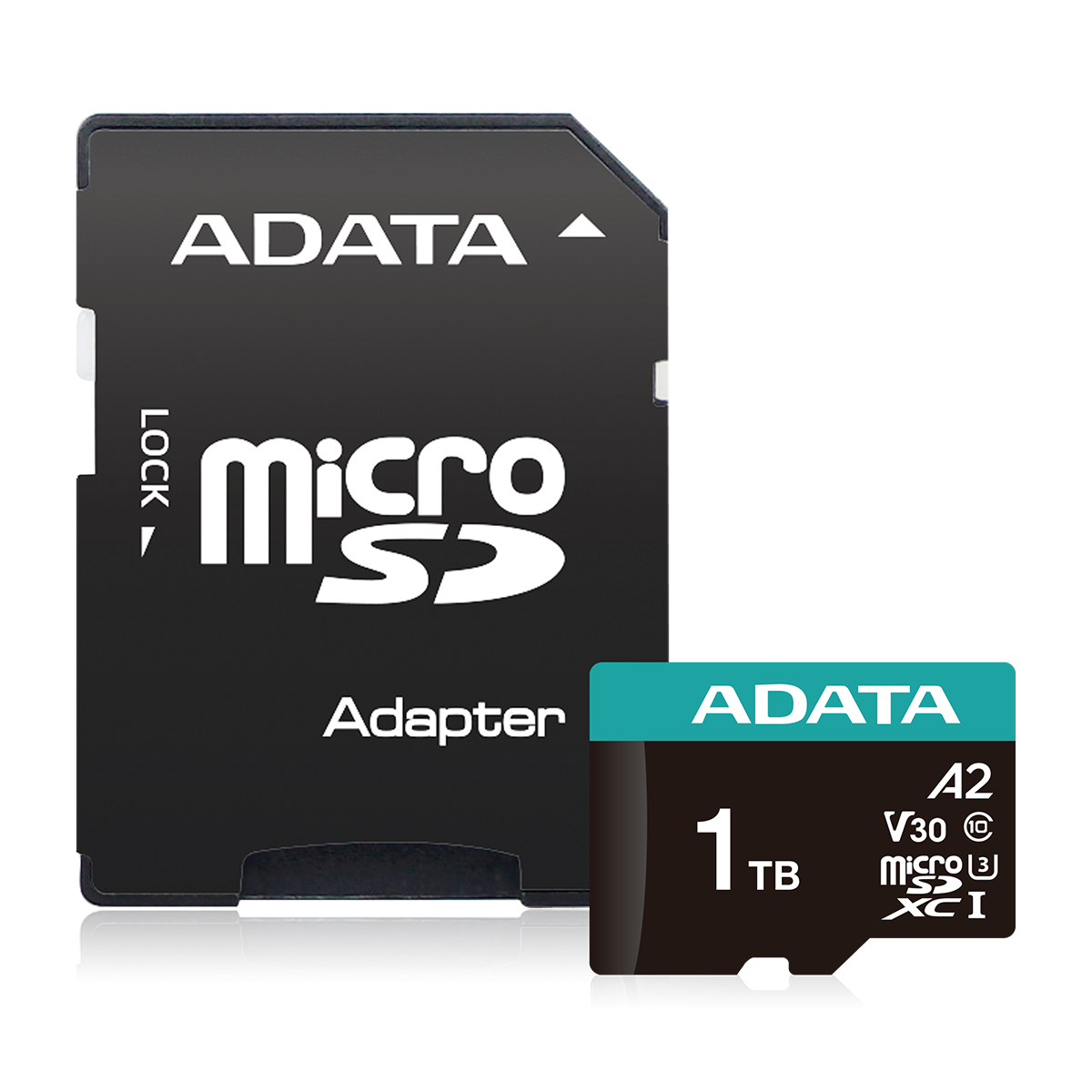 کارت حافظه microSDXC ای دیتا مدل Premier Pro کلاس 10 استاندارد UHS-I U3 V30s سرعت 85MBps ظرفیت 1 ترابایت همراه با آداپتور-small-image