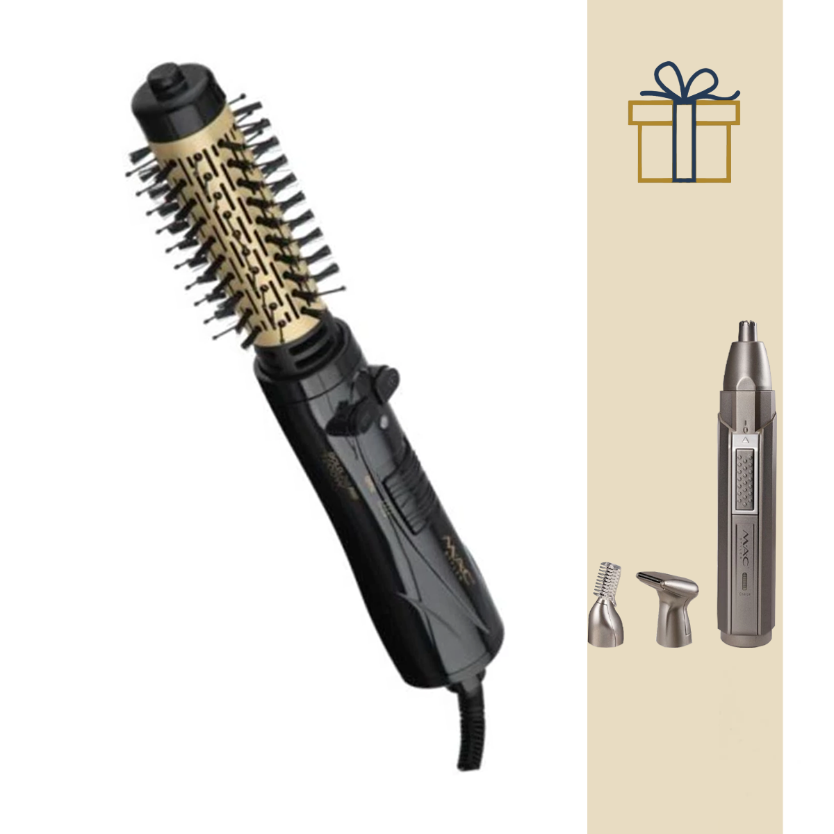 سشوار مک استایلر مدل MC-6625 به همراه موزن گوش و بینی MC-8807-small-image
