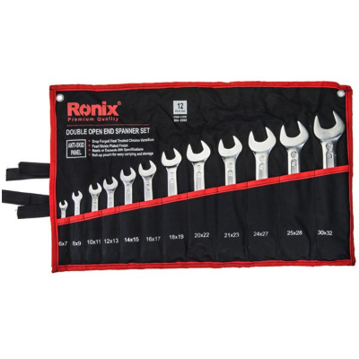 مجموعه 12 عددی آچار تخت رونیکس مدل RH-2202