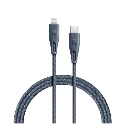 کابل تبدیل USB-C به لایتنینگ راوپاور مدل RP-CB1017 طول 1.2 متر