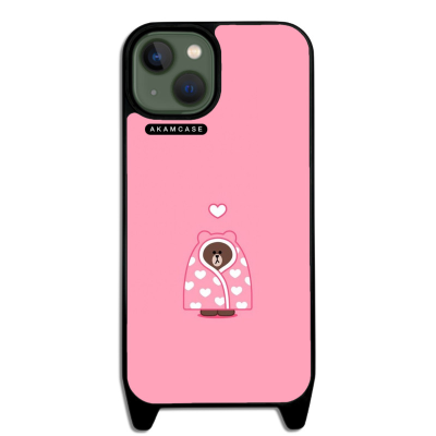 کاور آکام مدل AMCWLA13-BROWN3 مناسب برای گوشی موبایل اپل iPhone 13