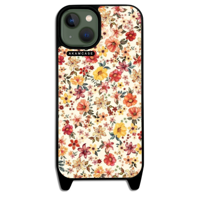 کاور آکام مدل AMCWLA13-FLOWERS12 مناسب برای گوشی موبایل اپل iPhone 13