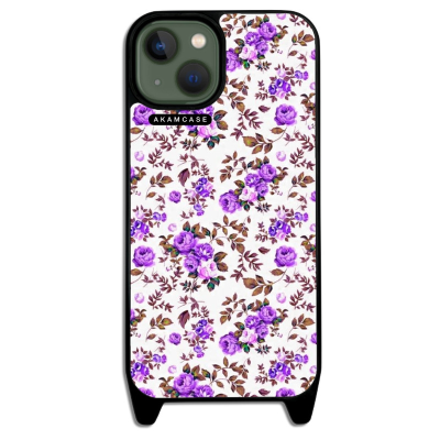 کاور آکام مدل AMCWLA13-FLOWERS14 مناسب برای گوشی موبایل اپل iPhone 13