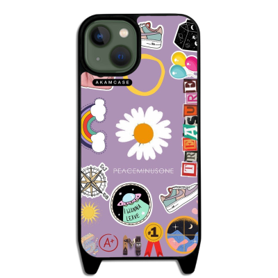 کاور آکام مدل AMCWLA13-GOOD VIBES6 مناسب برای گوشی موبایل اپل iPhone 13