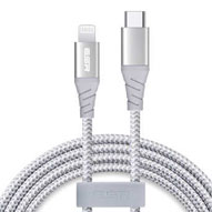  کابل تبدیل USB-C به لایتنینگ ای اِس آر مدل Braided Nylon طول 1 متر-small-image