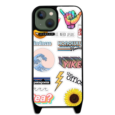 کاور آکام مدل AMCWLA13-GOOD VIBES8 مناسب برای گوشی موبایل اپل iPhone 13