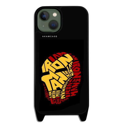 کاور آکام مدل AMCWLA13-IRON MAN3 مناسب برای گوشی موبایل اپل iPhone 13
