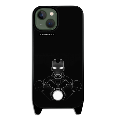 کاور آکام مدل AMCWLA13-IRON MAN4 مناسب برای گوشی موبایل اپل iPhone 13