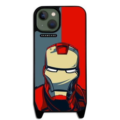کاور آکام مدل AMCWLA13-IRON MAN6 مناسب برای گوشی موبایل اپل iPhone 13