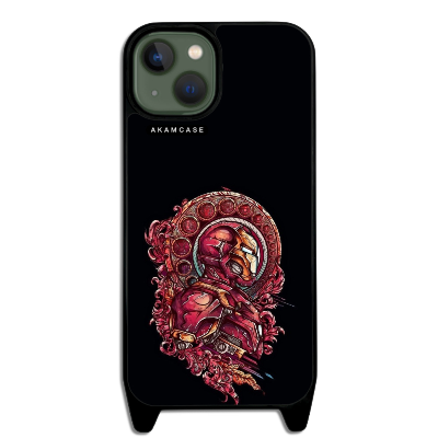 کاور آکام مدل AMCWLA13-IRON MAN8 مناسب برای گوشی موبایل اپل iPhone 13