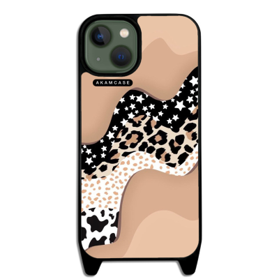 کاور آکام مدل AMCWLA13-PANTHER PATTERN4 مناسب برای گوشی موبایل اپل iPhone 13