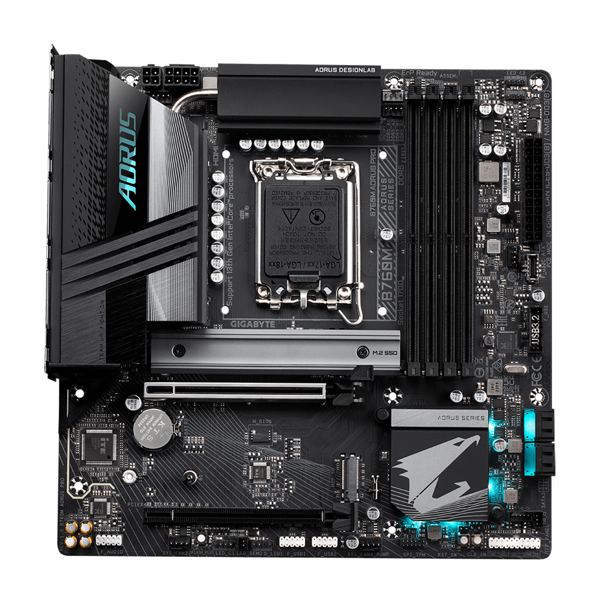 مادربرد گیگابایت مدل B760M AORUS PRO rev. 1.0-small-image