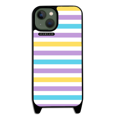 کاور آکام مدل AMCWLA13-PASTEL PATTERN7 مناسب برای گوشی موبایل اپل iPhone 13
