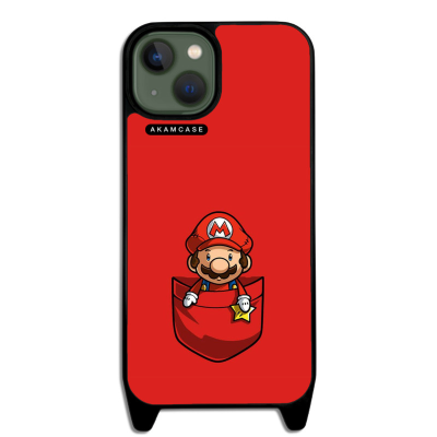 کاور آکام مدل AMCWLA13-SUPER MARIO3 مناسب برای گوشی موبایل اپل iPhone 13