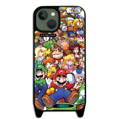 کاور آکام مدل AMCWLA13-SUPER MARIO5 مناسب برای گوشی موبایل اپل iPhone 13