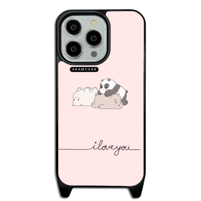 کاور آکام مدل AMCWLA13PRO-BARE BEAR12 مناسب برای گوشی موبایل اپل iPhone 13 Pro