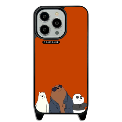 کاور آکام مدل AMCWLA13PRO-BARE BEAR1 مناسب برای گوشی موبایل اپل iPhone 13 Pro