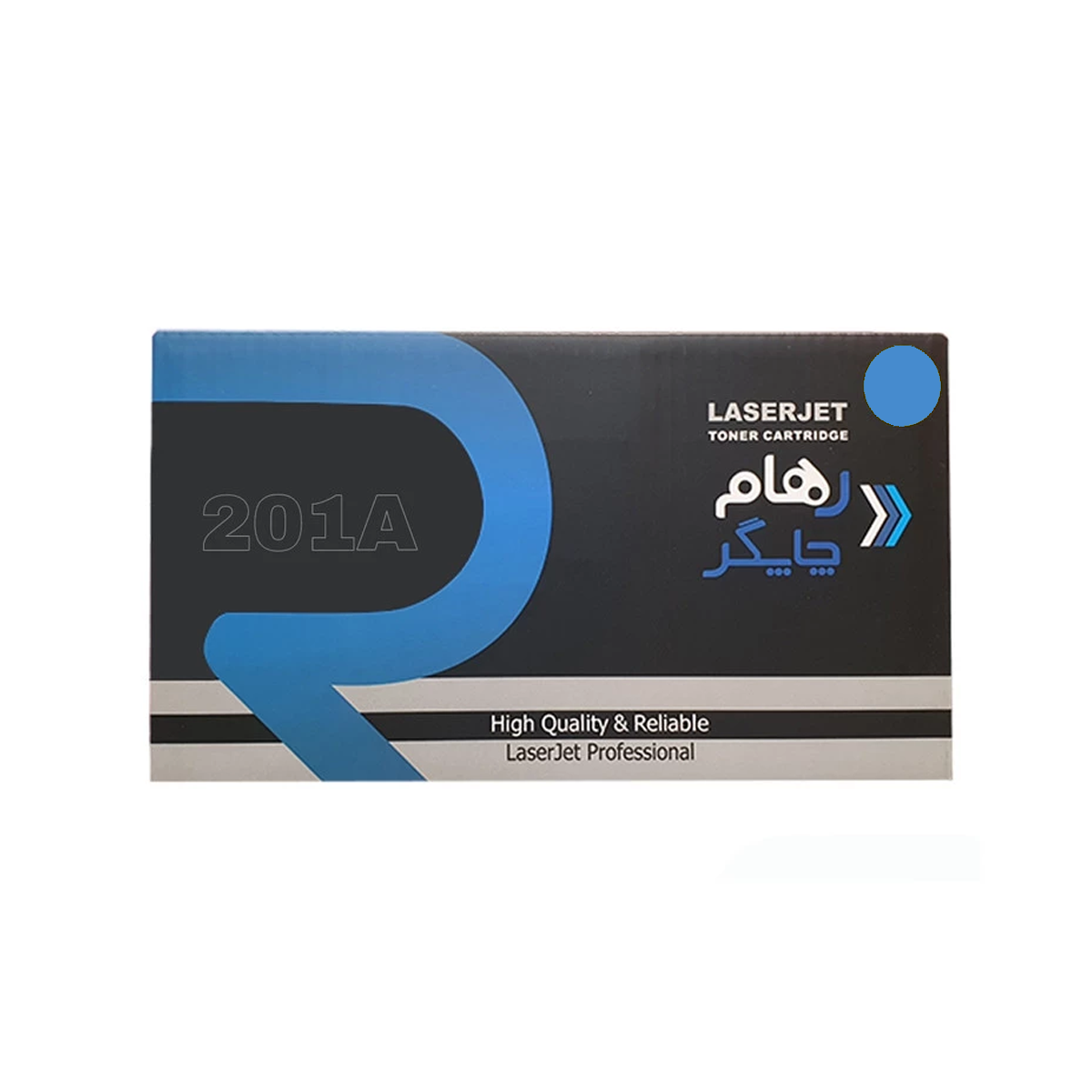 کارتریج رهام چاپگر طرح اچ پی 201A آبی-small-image