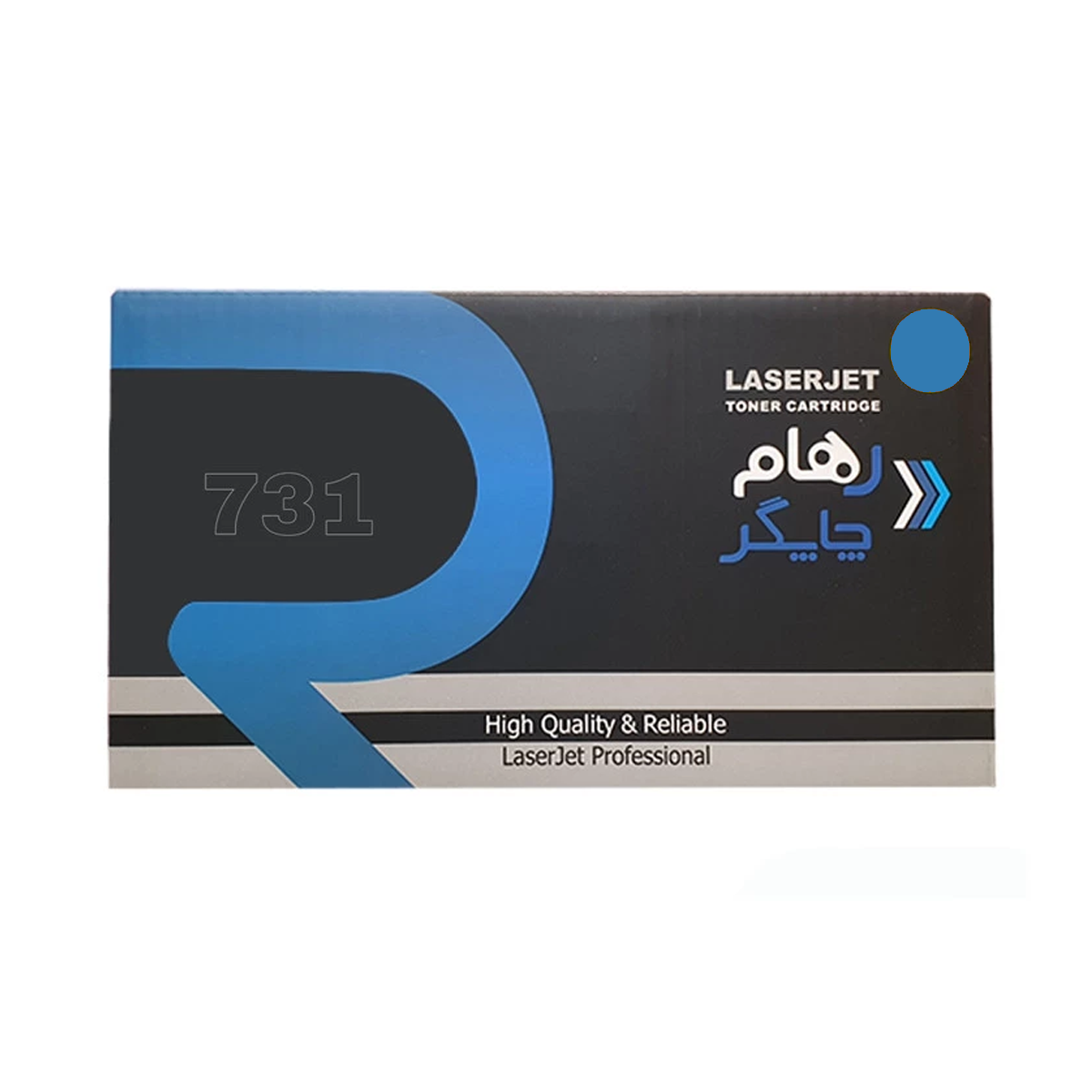کارتریج رهام چاپگر طرح اچ پی 731 آبی-small-image