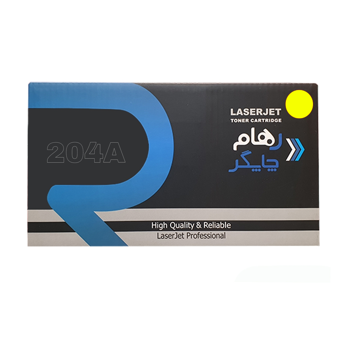 کارتریج رهام چاپگر طرح اچ پی 204A زرد-small-image