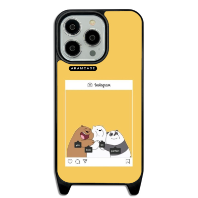 کاور آکام مدل AMCWLA13PRO-BARE BEAR5 مناسب برای گوشی موبایل اپل iPhone 13 Pro