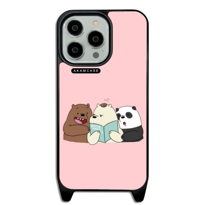 کاور آکام مدل AMCWLA13PRO-BARE BEAR7 مناسب برای گوشی موبایل اپل iPhone 13 Pro