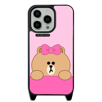 کاور آکام مدل AMCWLA13PRO-BROWN10 مناسب برای گوشی موبایل اپل iPhone 13 Pro
