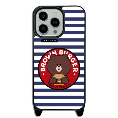 کاور آکام مدل AMCWLA13PRO-BROWN13 مناسب برای گوشی موبایل اپل iPhone 13 Pro