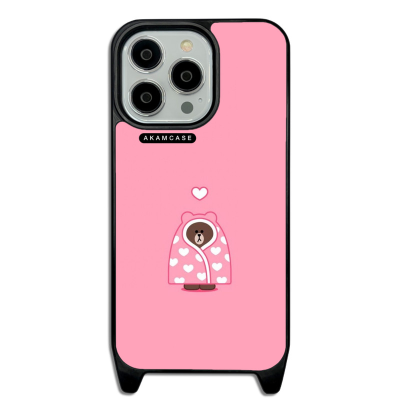 کاور آکام مدل AMCWLA13PRO-BROWN3 مناسب برای گوشی موبایل اپل iPhone 13 Pro